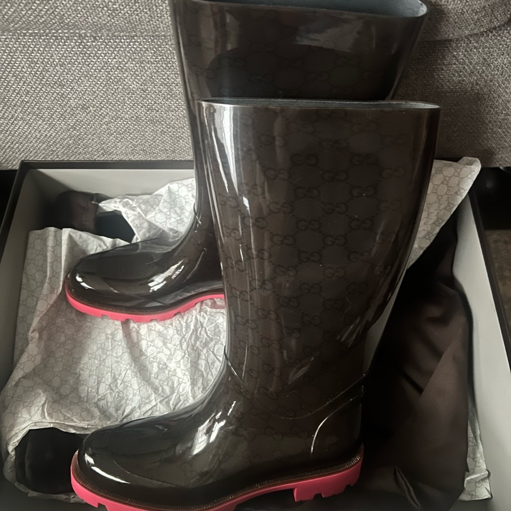 Authentic Gucci Rain /Snow Boots